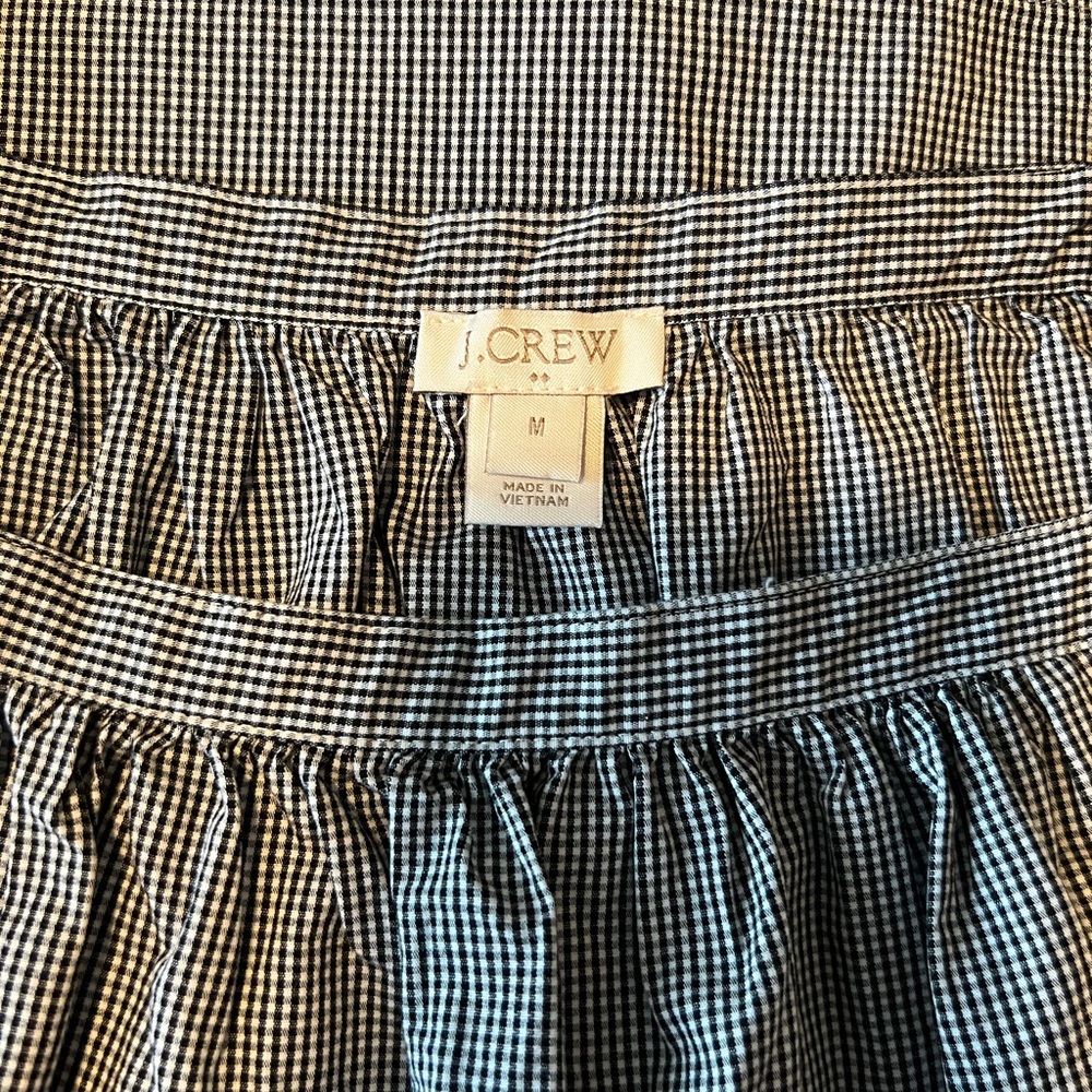 J.Crew Women’s Check Pattern Top - Picture 3 of 3